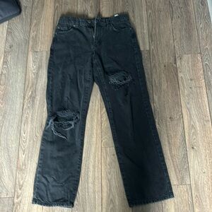 Garage Denim Black Jeans